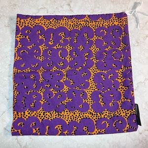 CONVERSE x MARIMEKKO Fabric Dust Bag Purple Orange Shoe Lace Medium